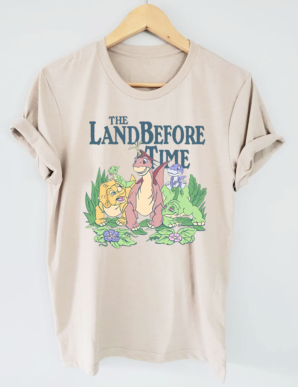 The Land Before Time Pastel Dinosaur Friends T-shirt