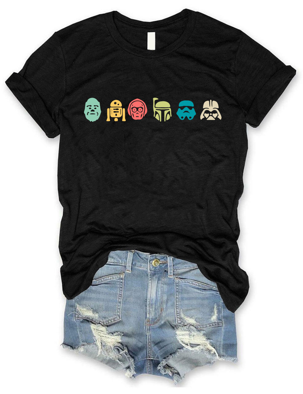 Star Wars Head Funny T-shirt