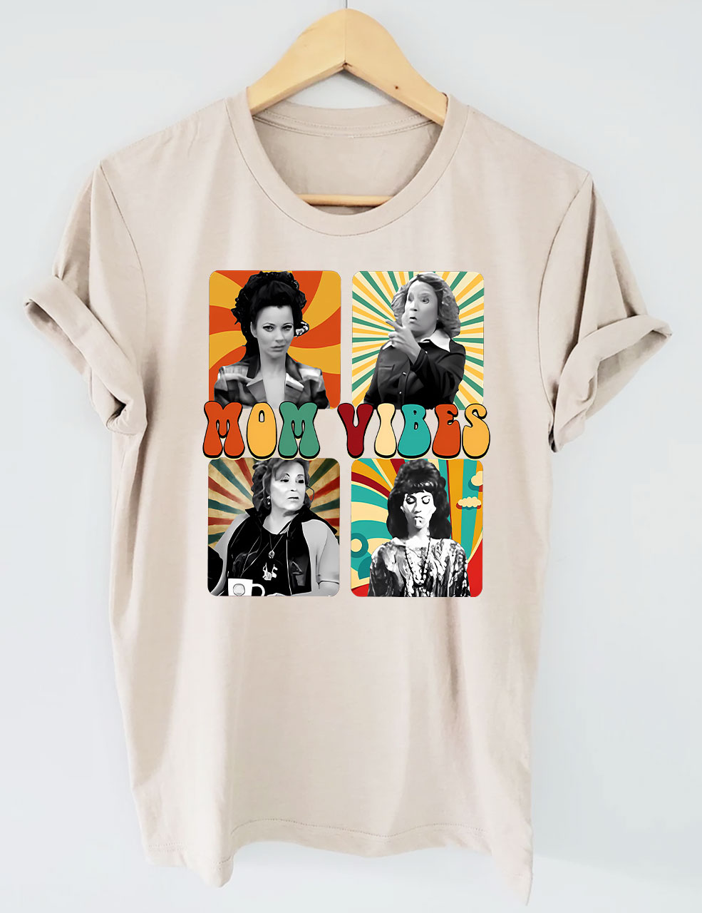 Retro Mom Vibes T-shirt