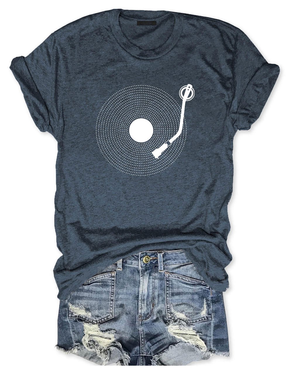 Vinyl Dots Funny T-Shirt