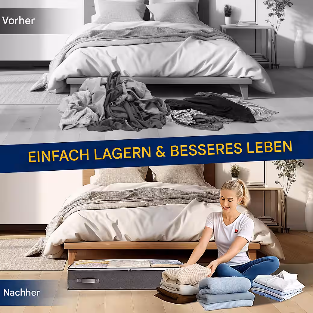 Unterbettkommode Unterbett Aufbewahrungsbox Aufbewahrungstasche Unterbett Aufbewahrung