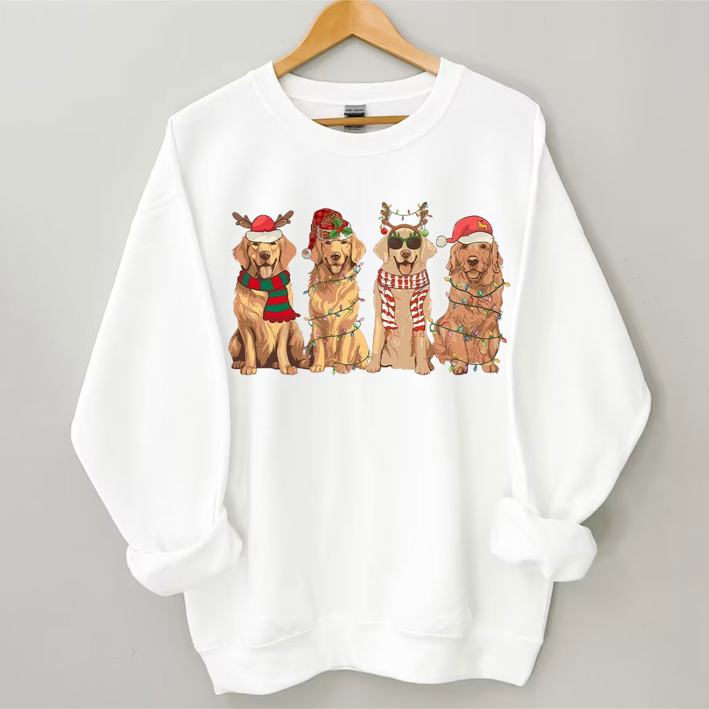 Golden Retriever Christmas Sweatshirt