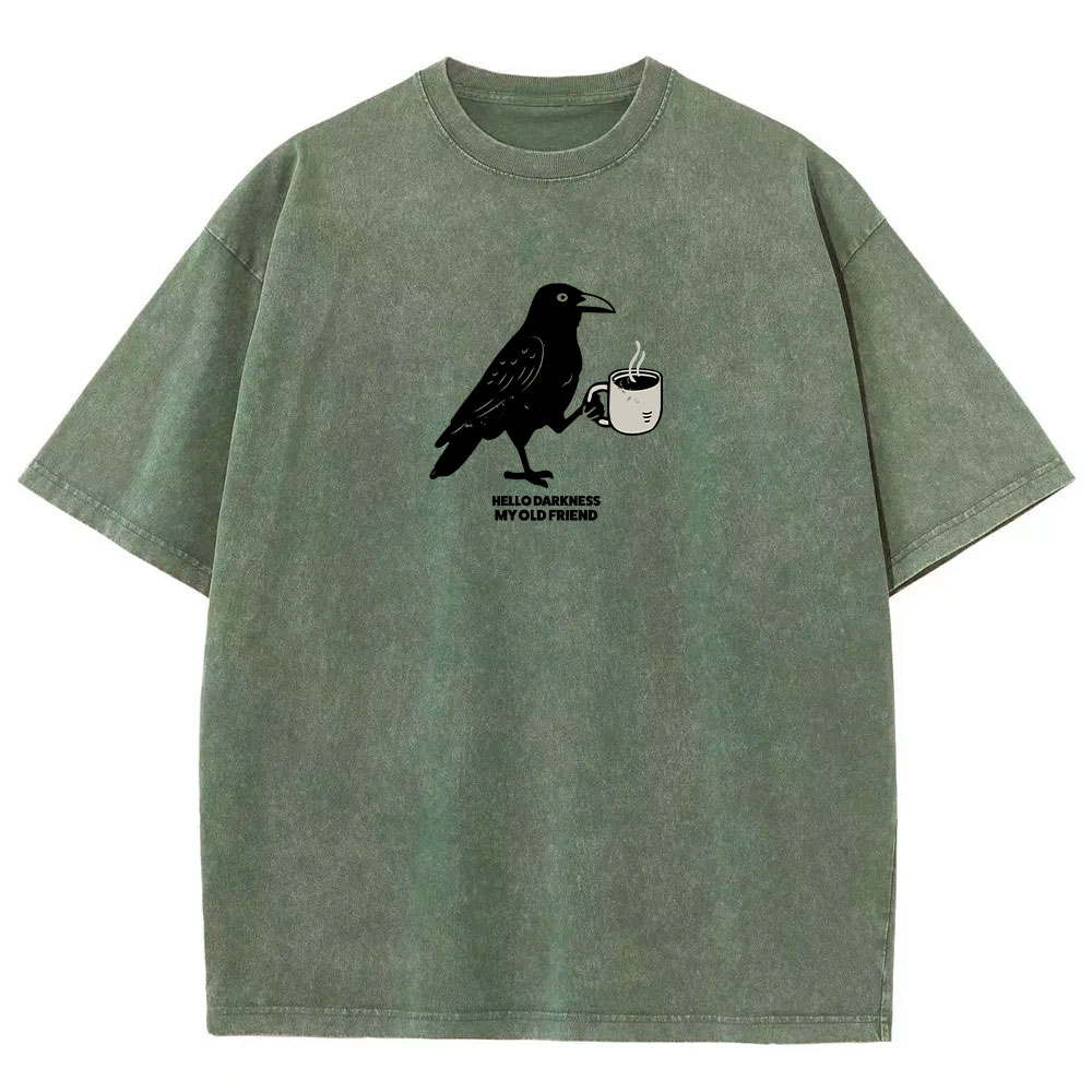 Raven Crow Coffee T-shirt