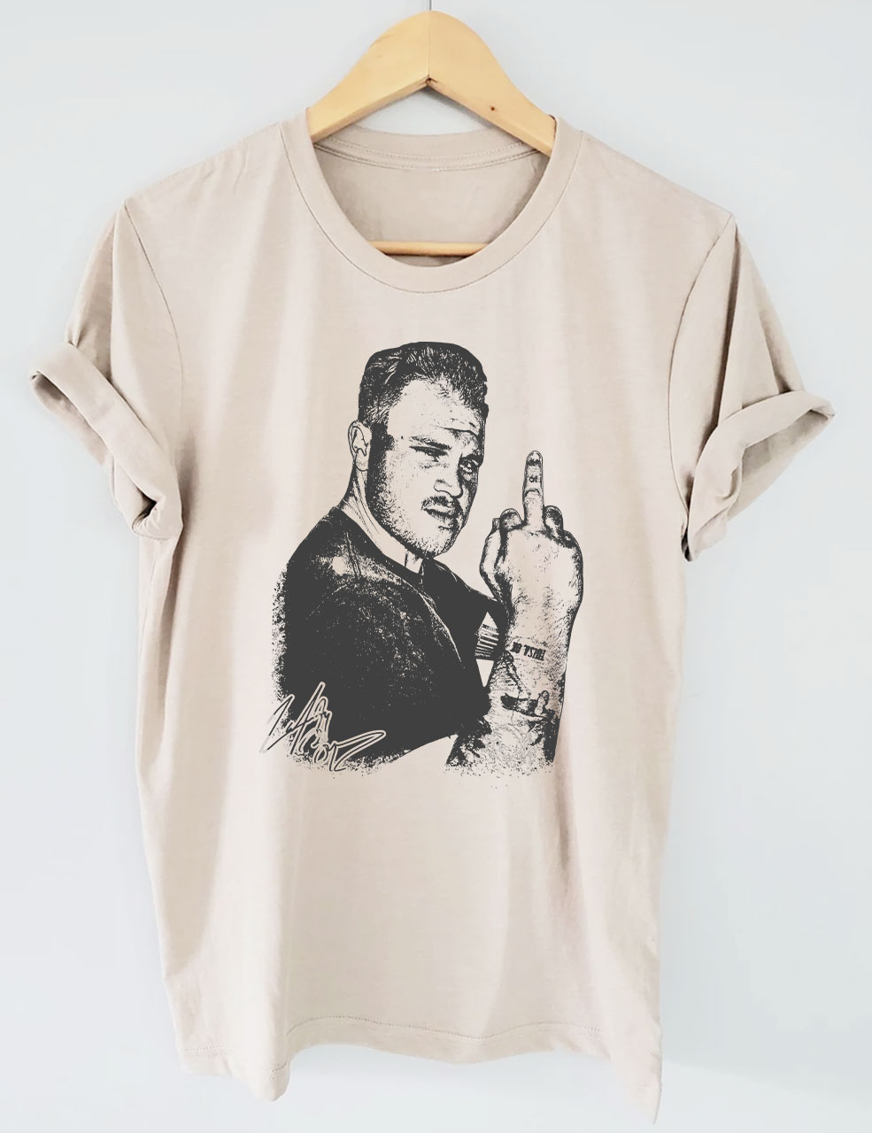 Vintage Funny Middle Finger From Zach T-Shirt