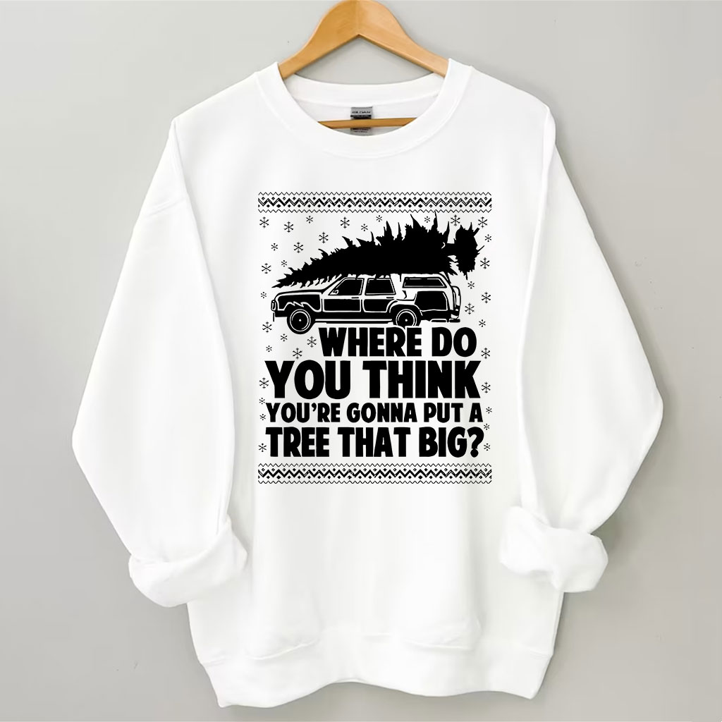 Bend Over and I'll Show You Christmas Couple Matching Sweatshirt