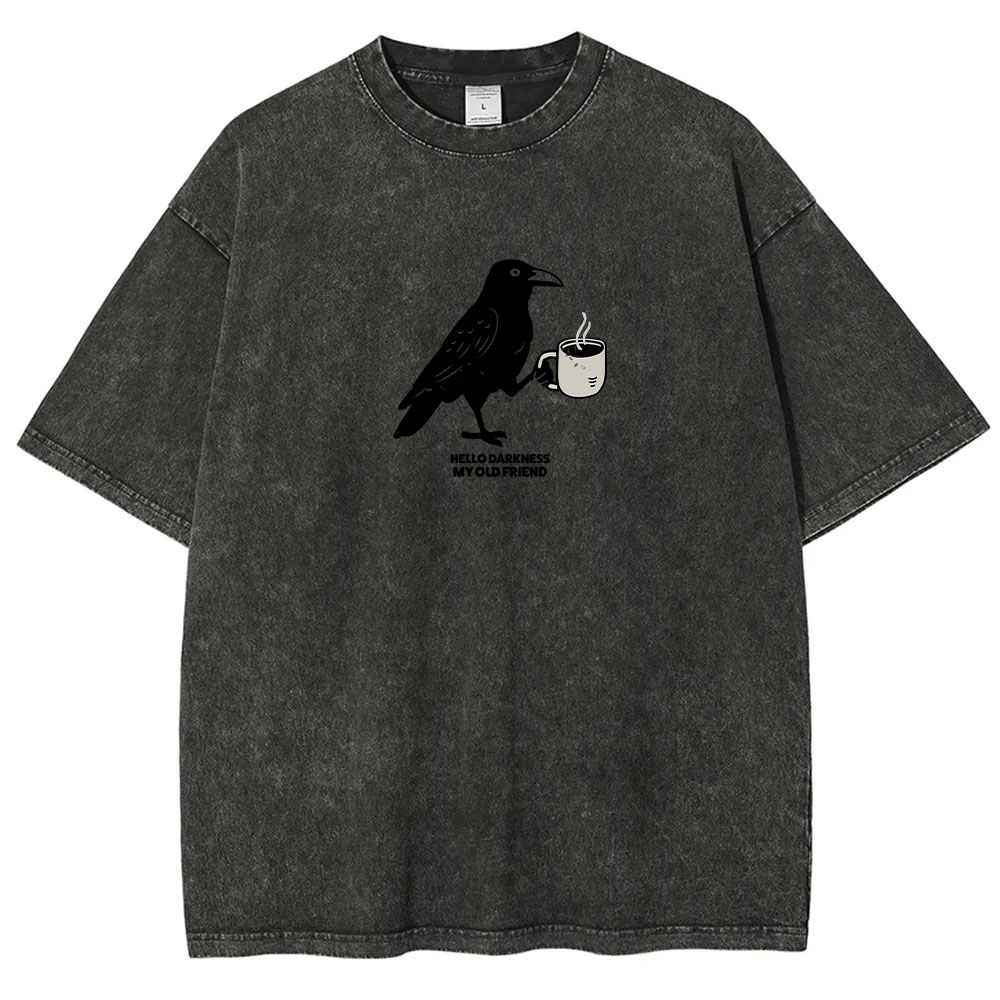 Raven Crow Coffee T-shirt