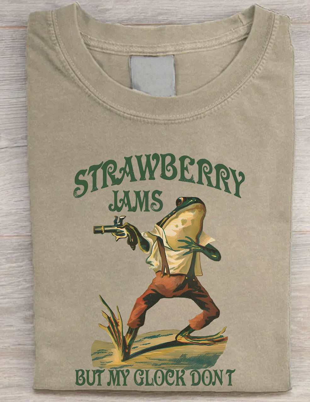 Strawberry Jams But My Glock Don't T-shirt
