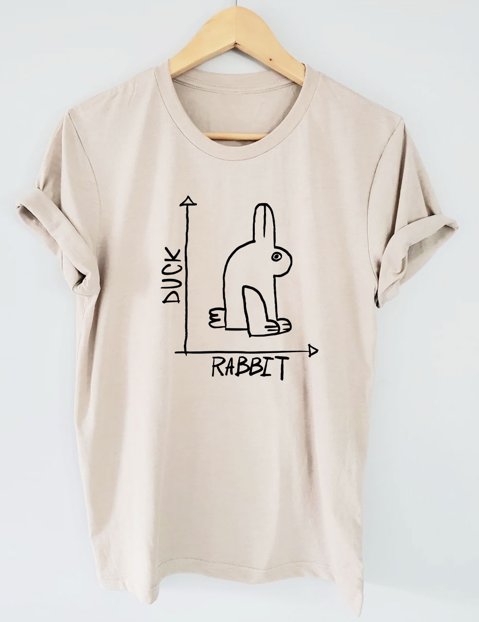 Rabbit Duck Funny T-Shirt
