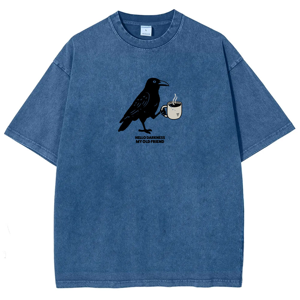 Raven Crow Coffee T-shirt
