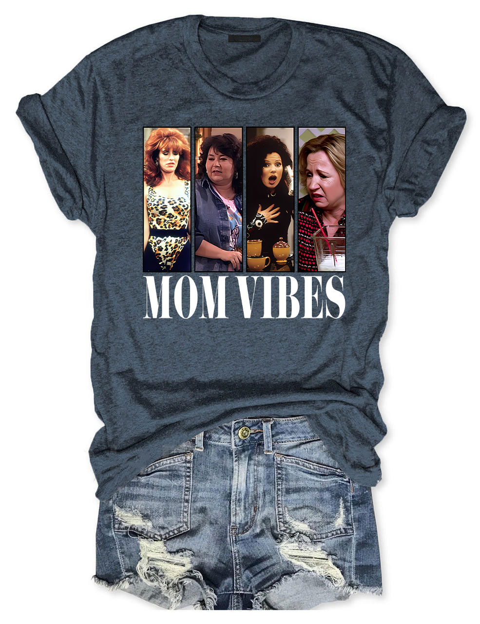 Retro 90��s Mom Vibes T-shirt