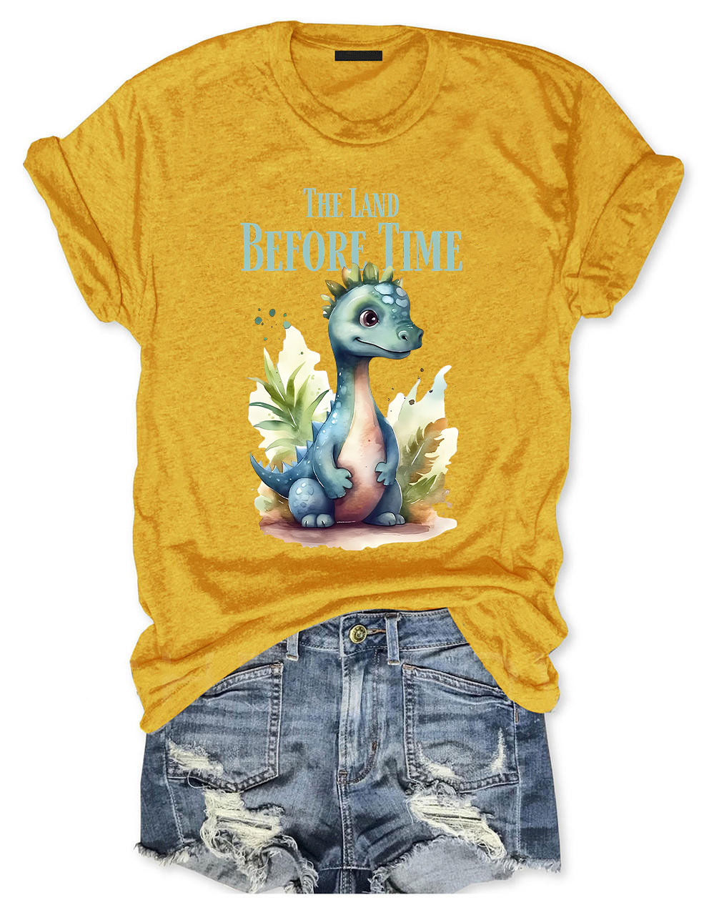 The Land Before Time Pastel Dinosaur Friends T-shirt