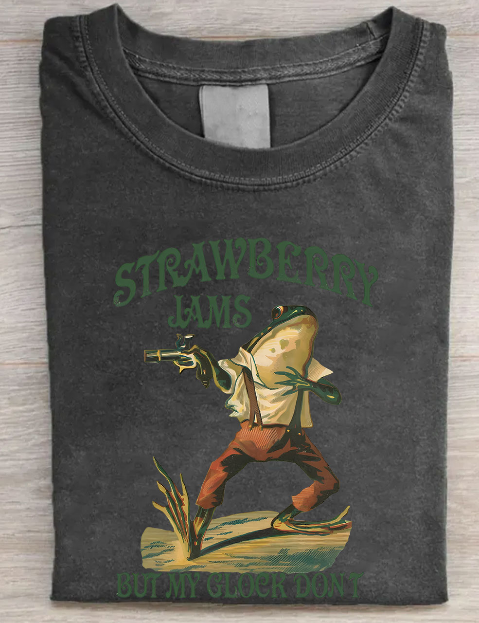 Strawberry Jams But My Glock Don't T-shirt