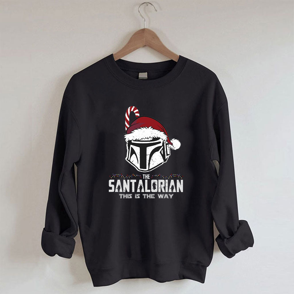 Star Wars Santalorian Funny Sweatshirt