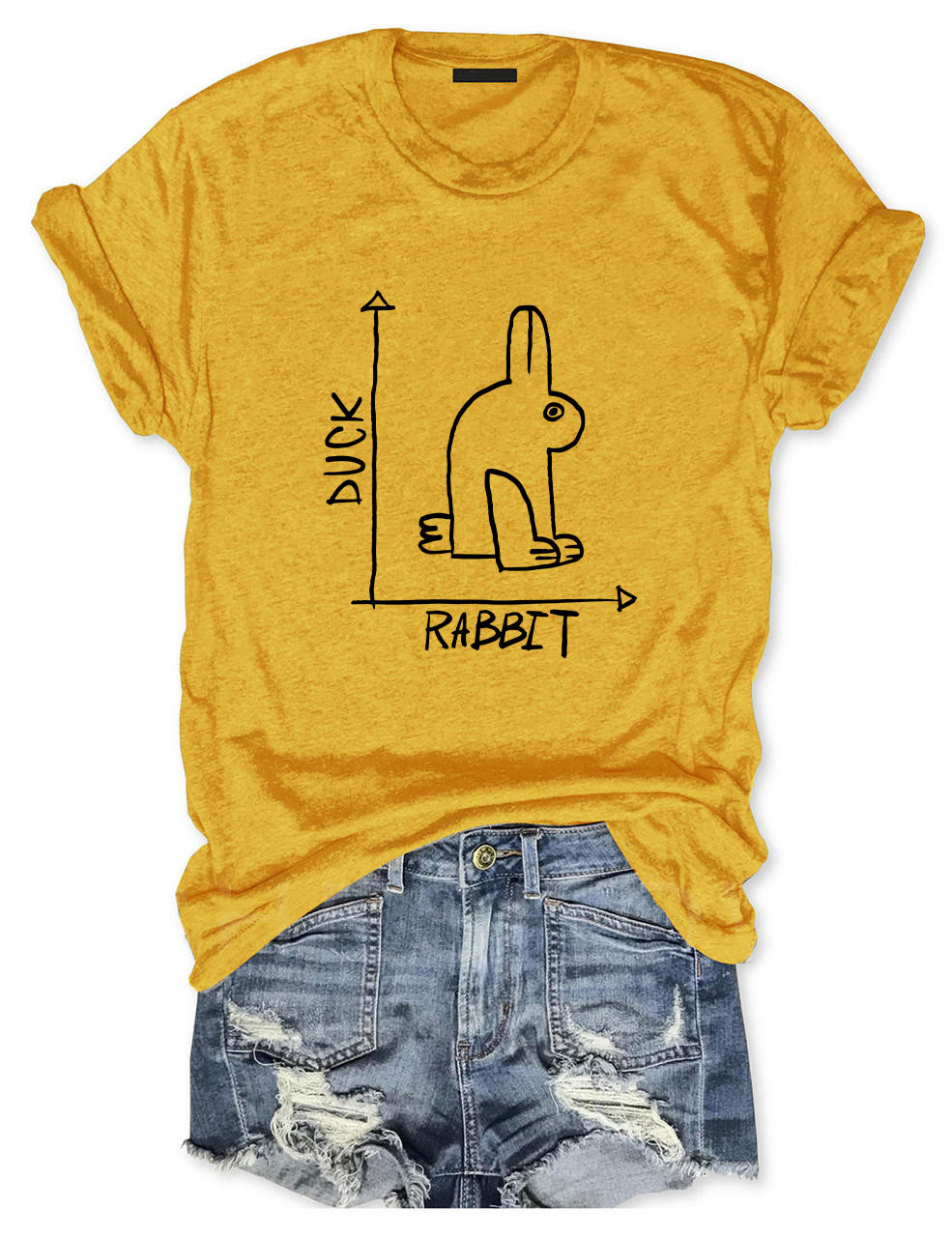 Rabbit Duck Funny T-Shirt