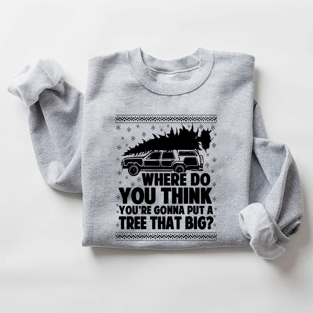 Bend Over and I'll Show You Christmas Couple Matching Sweatshirt