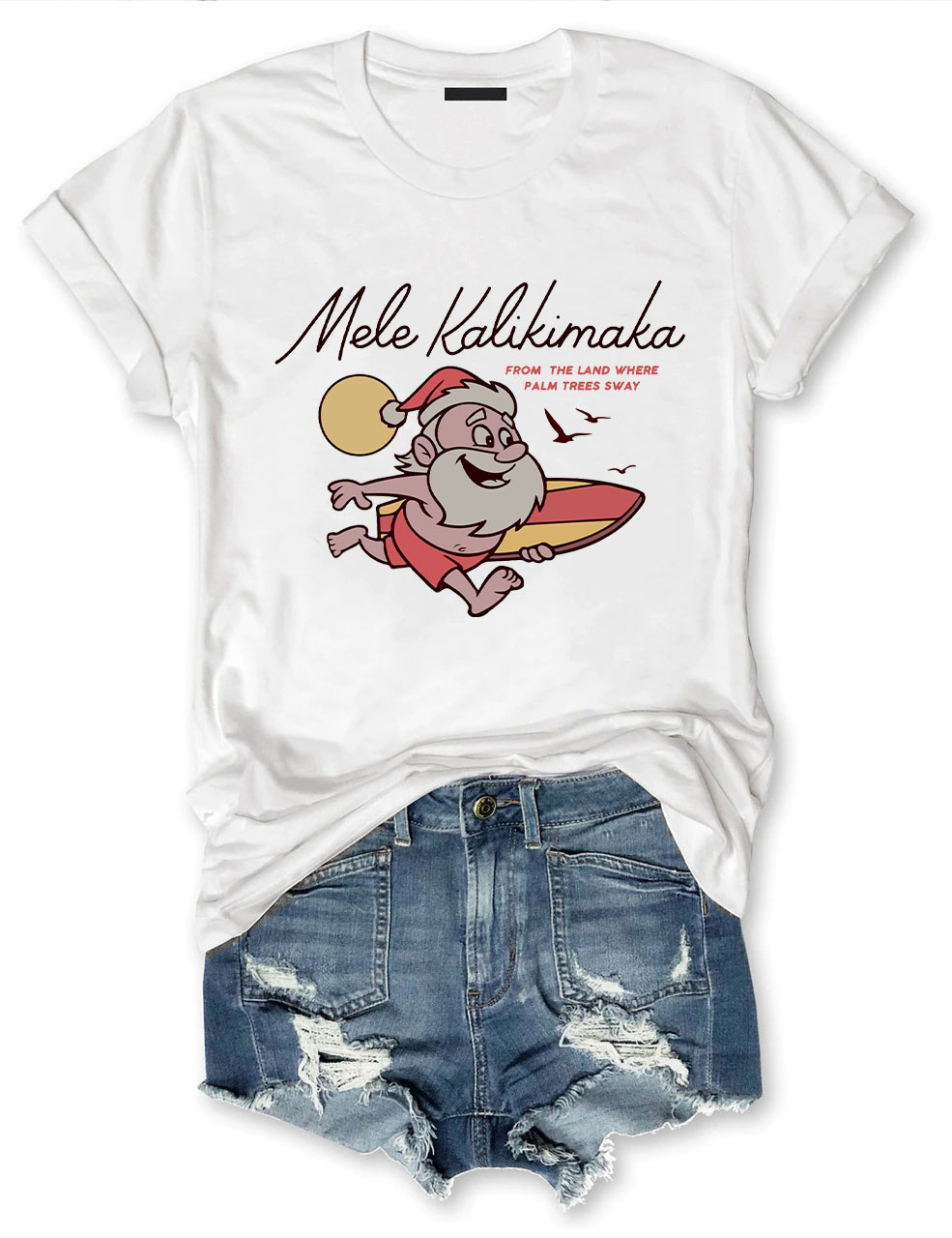 Mele Kalikimaka Hawaii Christmas T-Shirt
