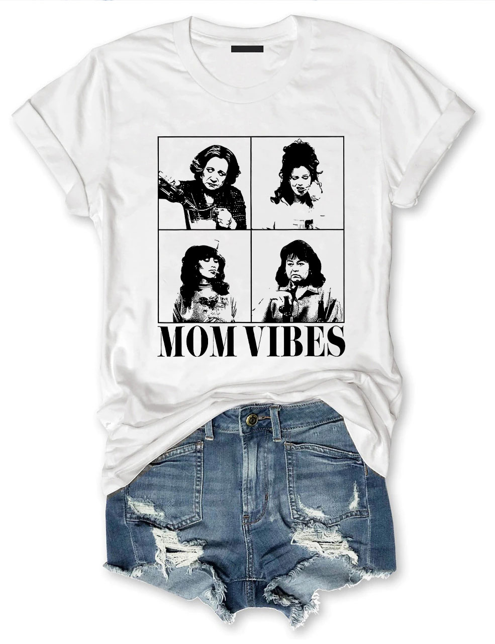 Retro Mom Vibes T-shirt