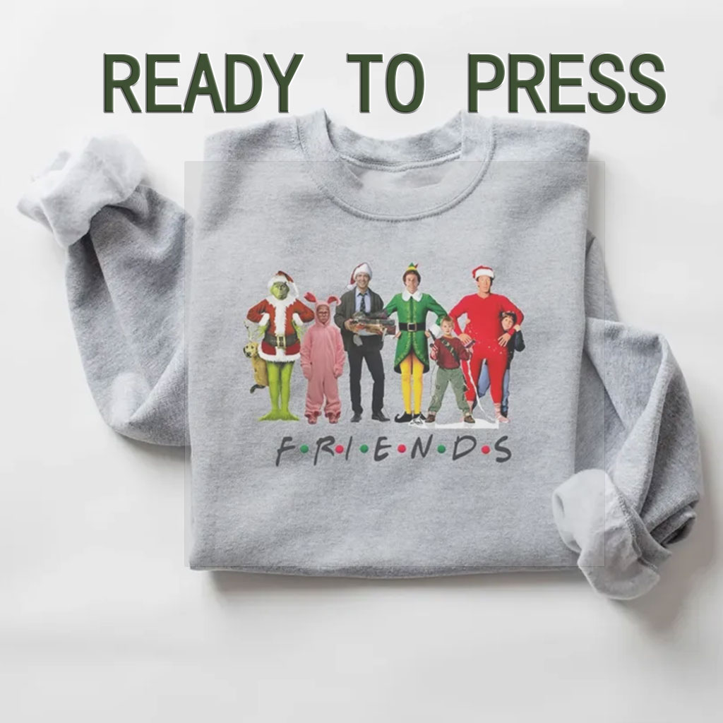 Christmas Movies Characters DTF Heat Transfer