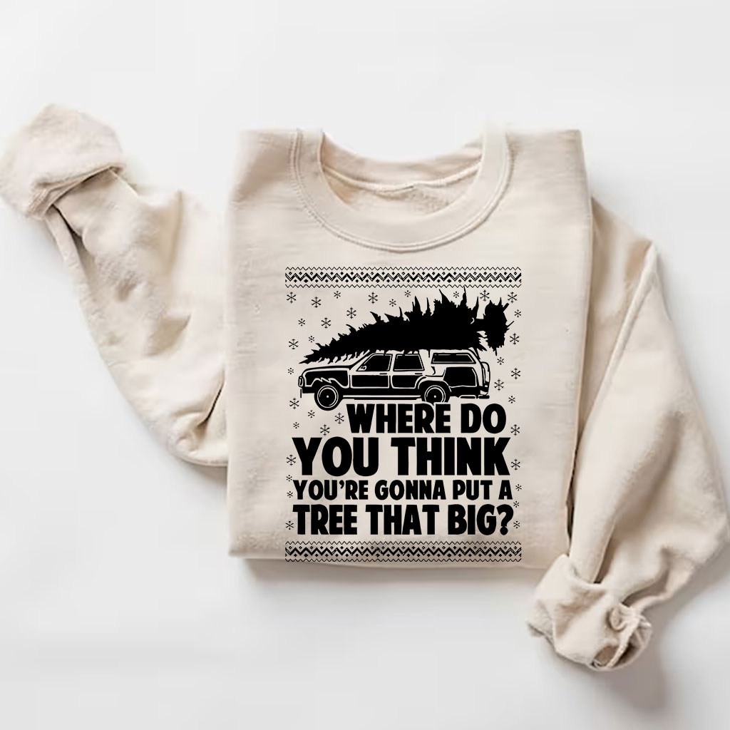 Bend Over and I'll Show You Christmas Couple Matching Sweatshirt