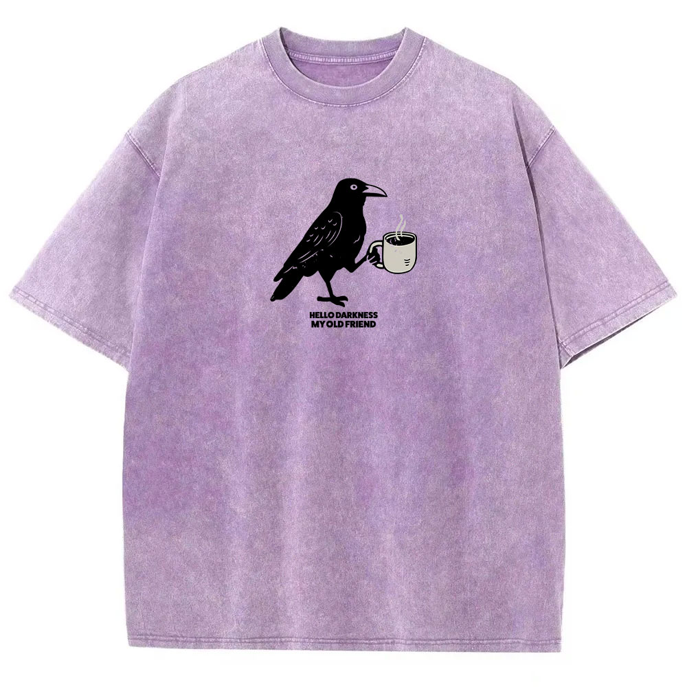 Raven Crow Coffee T-shirt