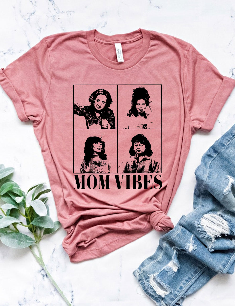 Retro Mom Vibes T-shirt