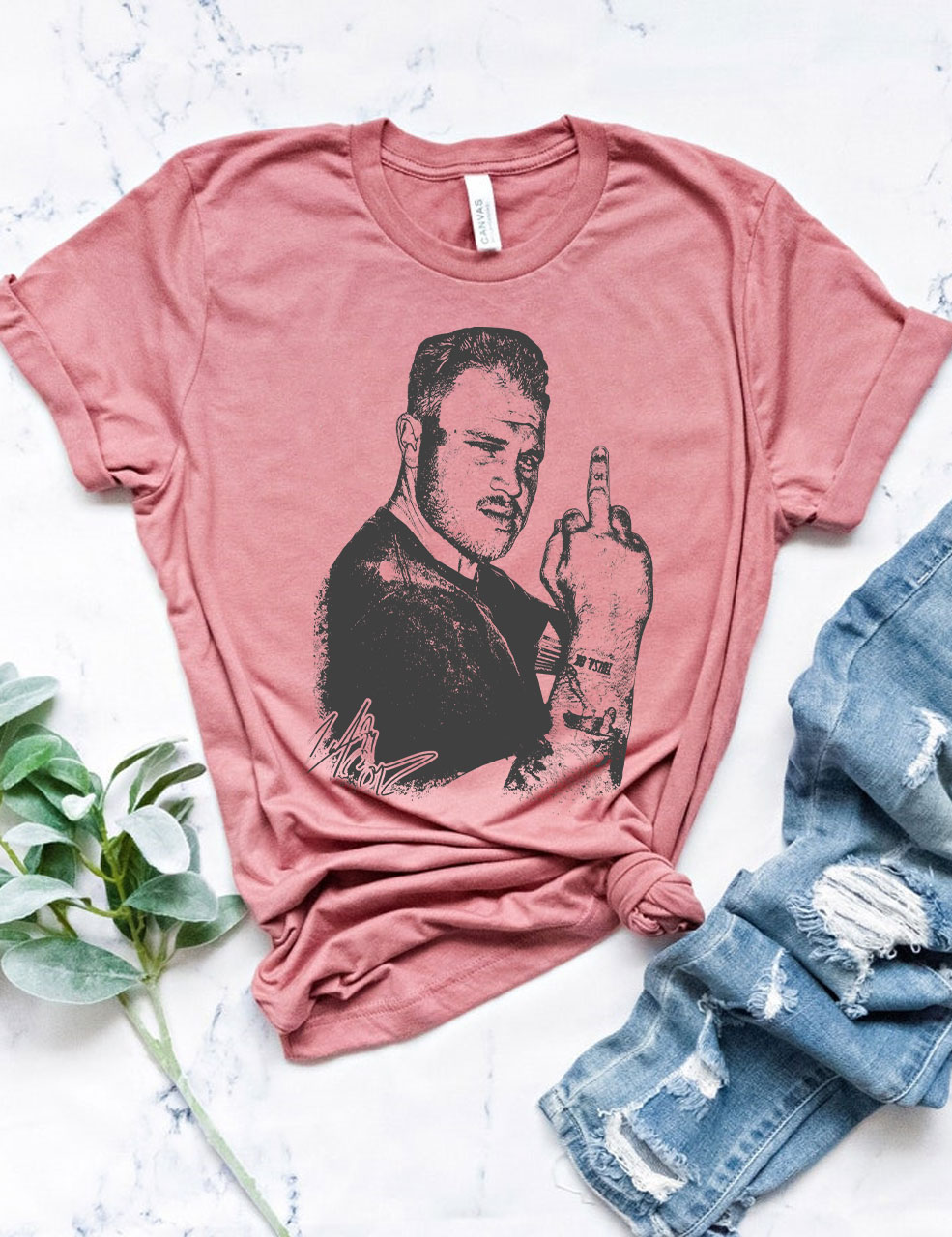 Vintage Funny Middle Finger From Zach T-Shirt