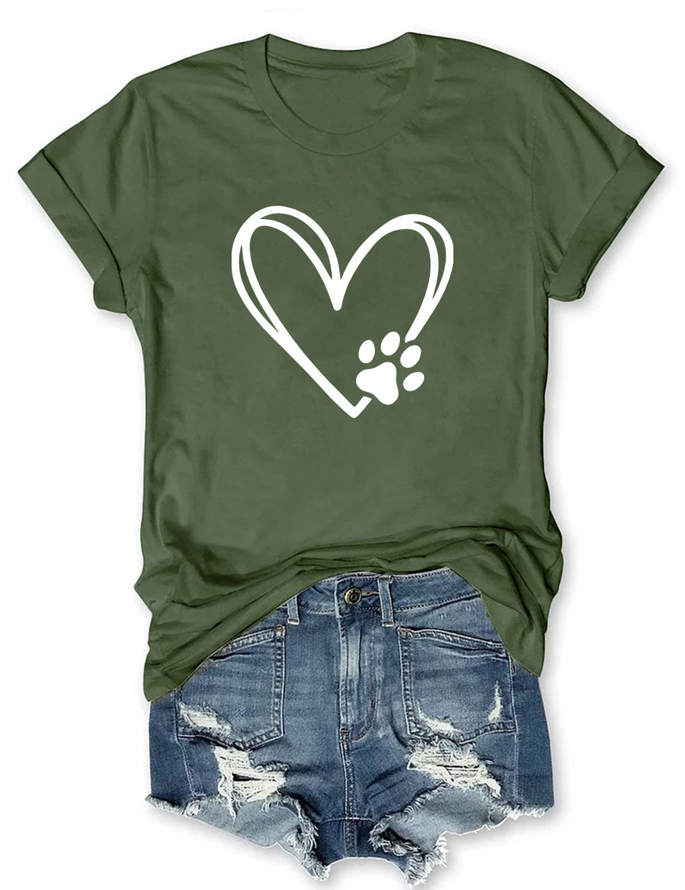 Heart & Paw T-shirt