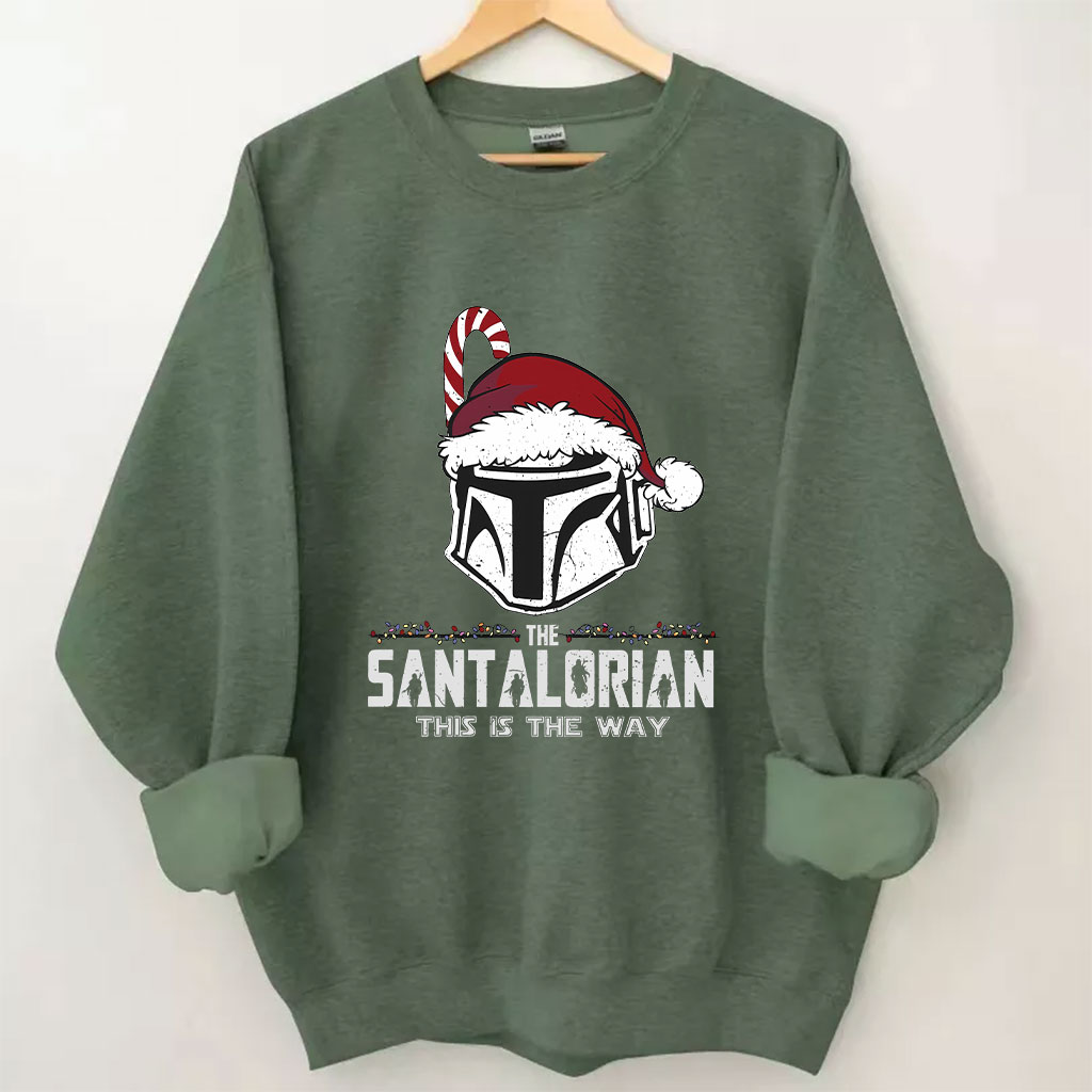 Star Wars Santalorian Funny Sweatshirt