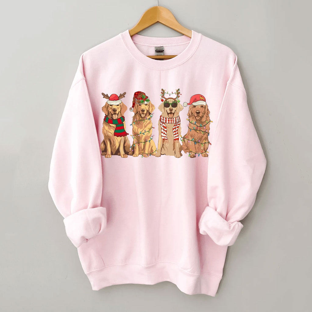 Golden Retriever Christmas Sweatshirt