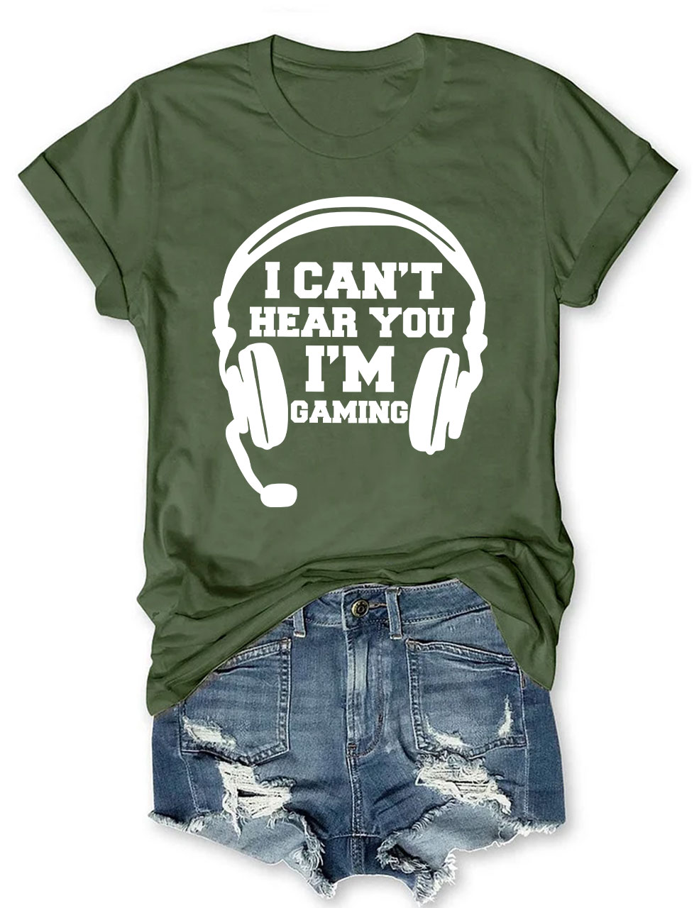 Can't Hear You I'm Gaming T-shirt