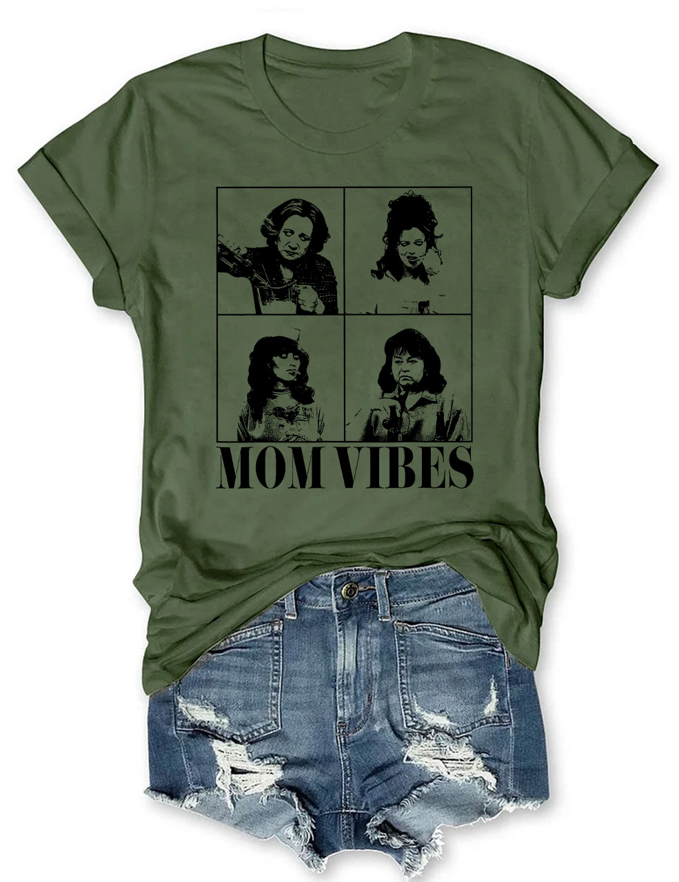 Retro Mom Vibes T-shirt