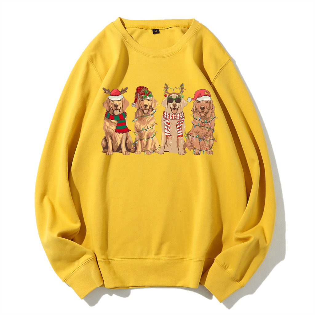 Golden Retriever Christmas Sweatshirt