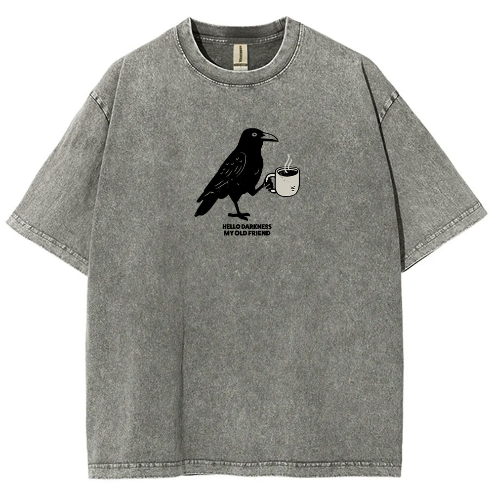 Raven Crow Coffee T-shirt