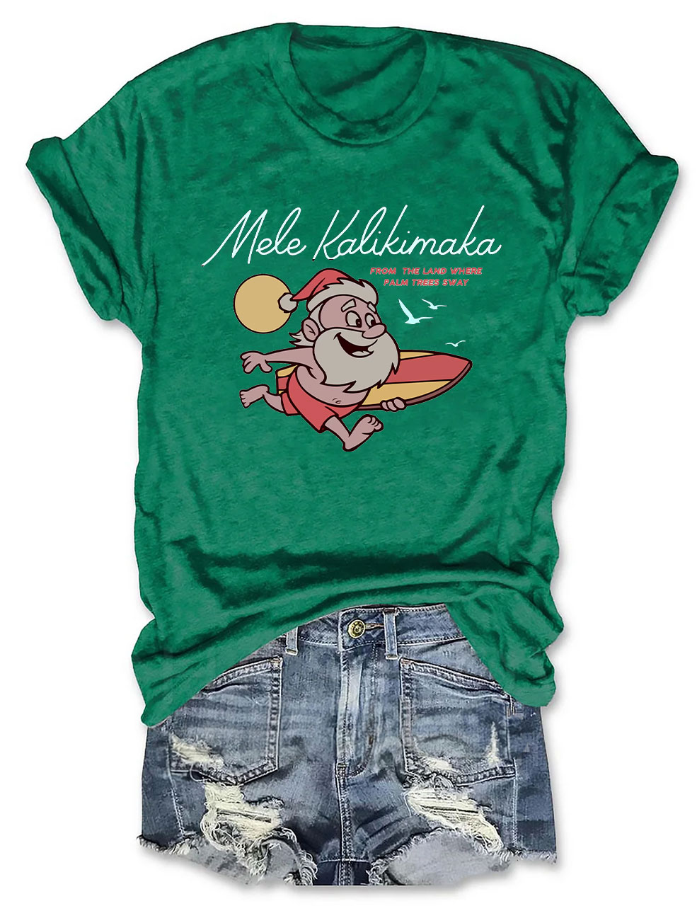 Mele Kalikimaka Hawaii Christmas T-Shirt