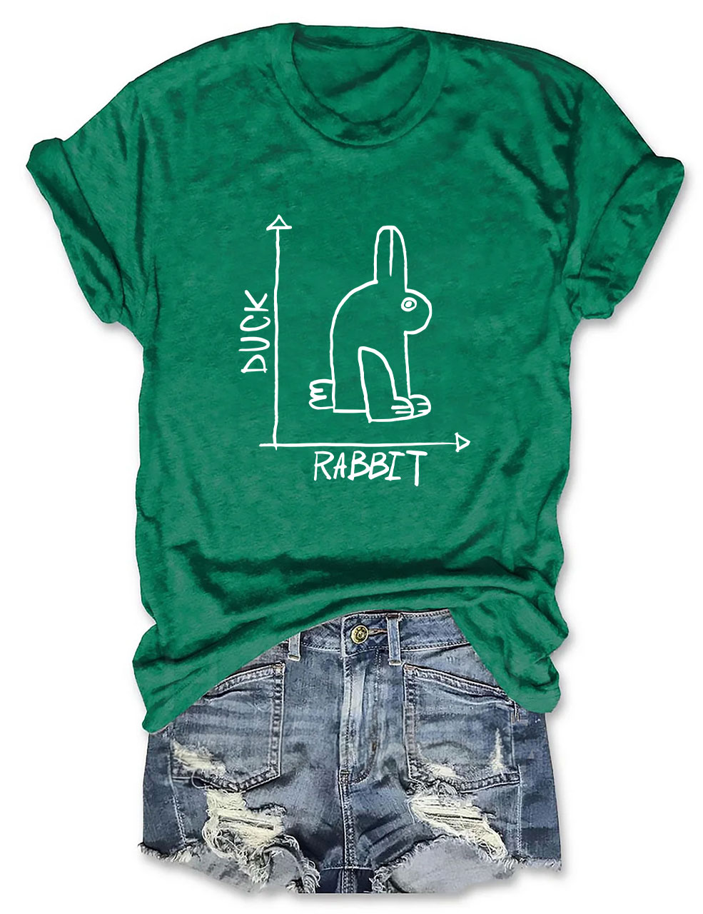 Rabbit Duck Funny T-Shirt