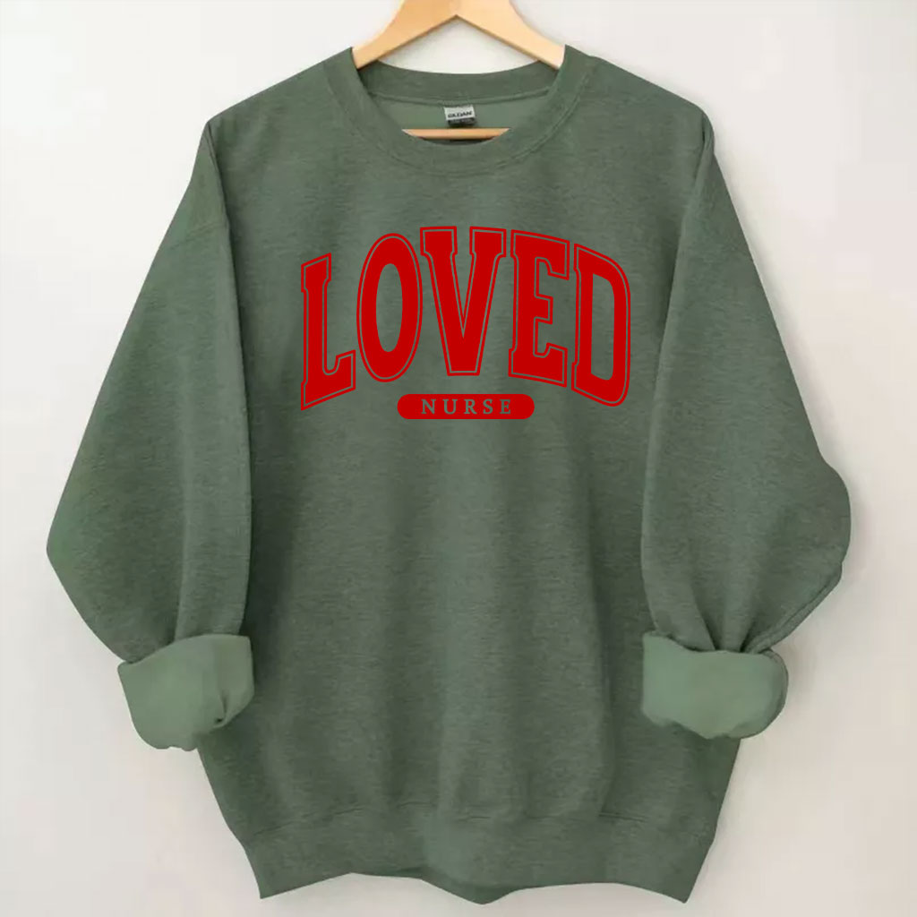 Custom Loved Sweatshirt