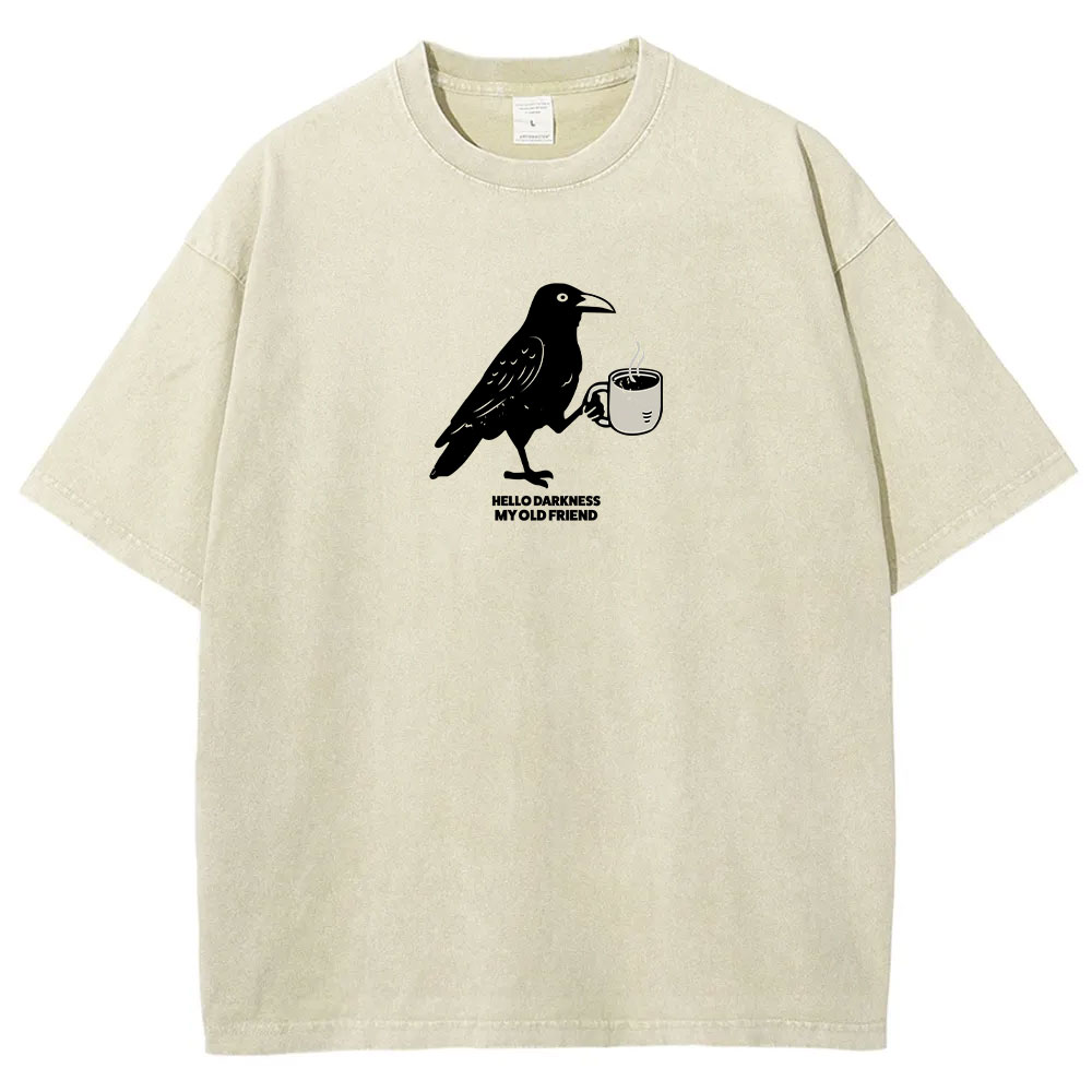 Raven Crow Coffee T-shirt