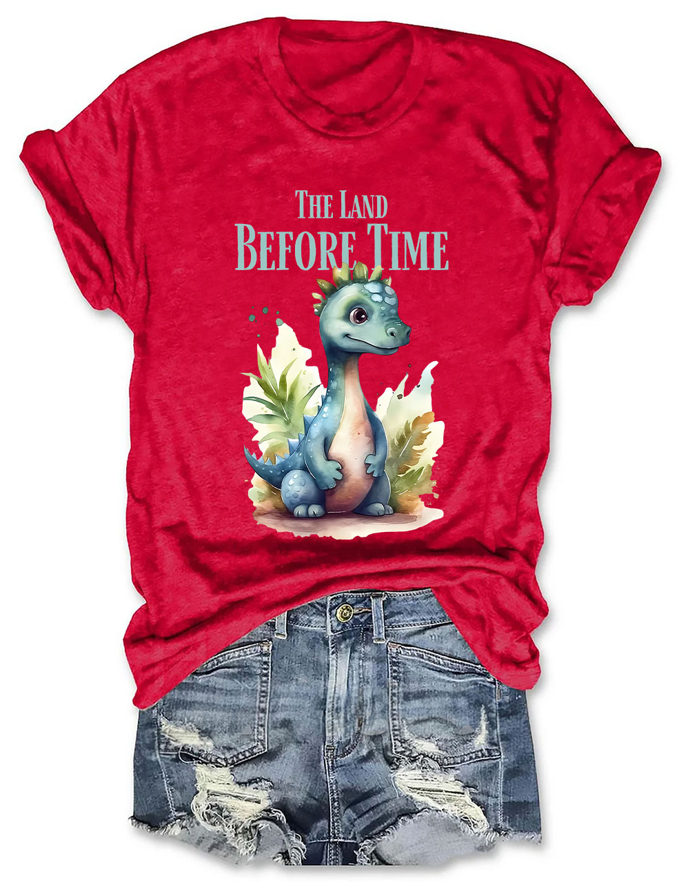 The Land Before Time Pastel Dinosaur Friends T-shirt