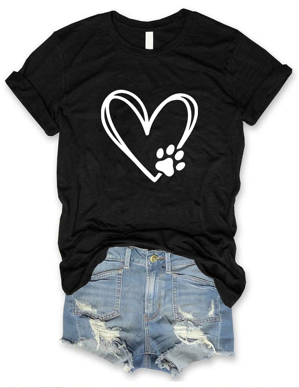 Heart & Paw T-shirt
