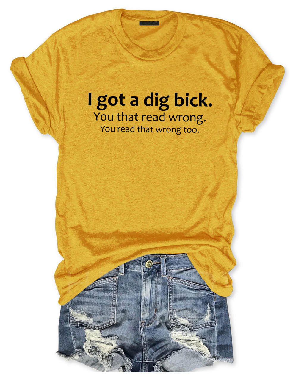 I Got A DIG Bick Funny T-Shirt