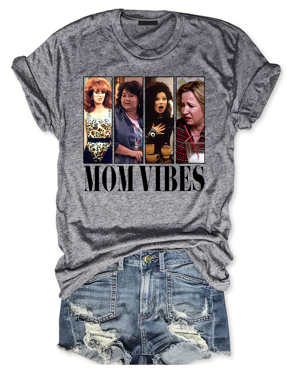 Retro 90��s Mom Vibes T-shirt