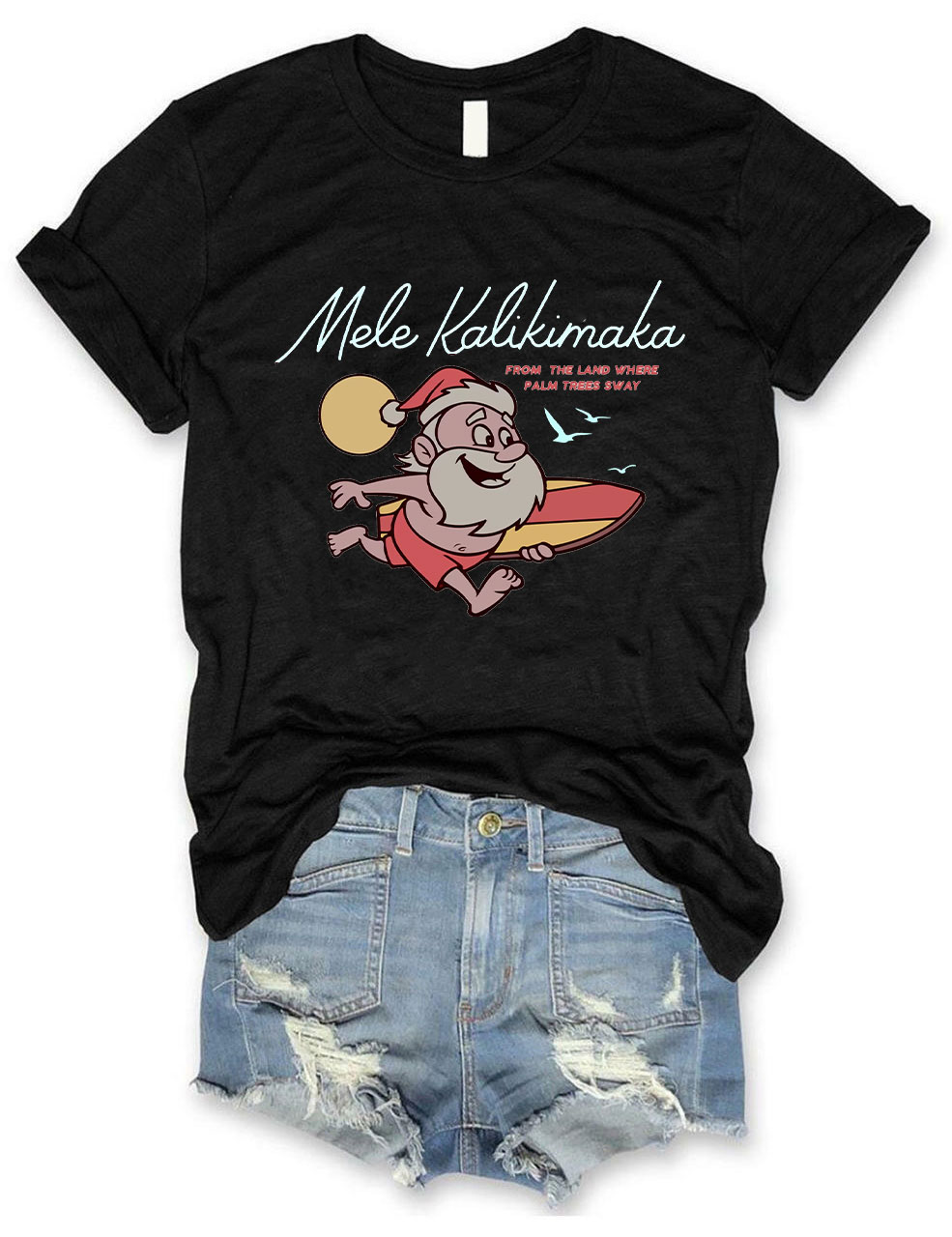 Mele Kalikimaka Hawaii Christmas T-Shirt