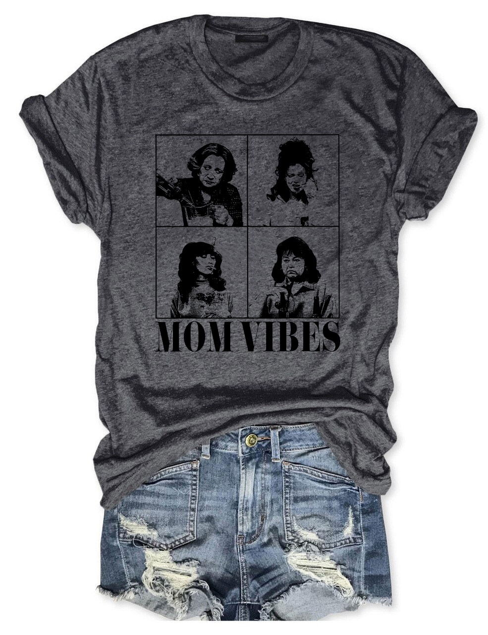 Retro Mom Vibes T-shirt