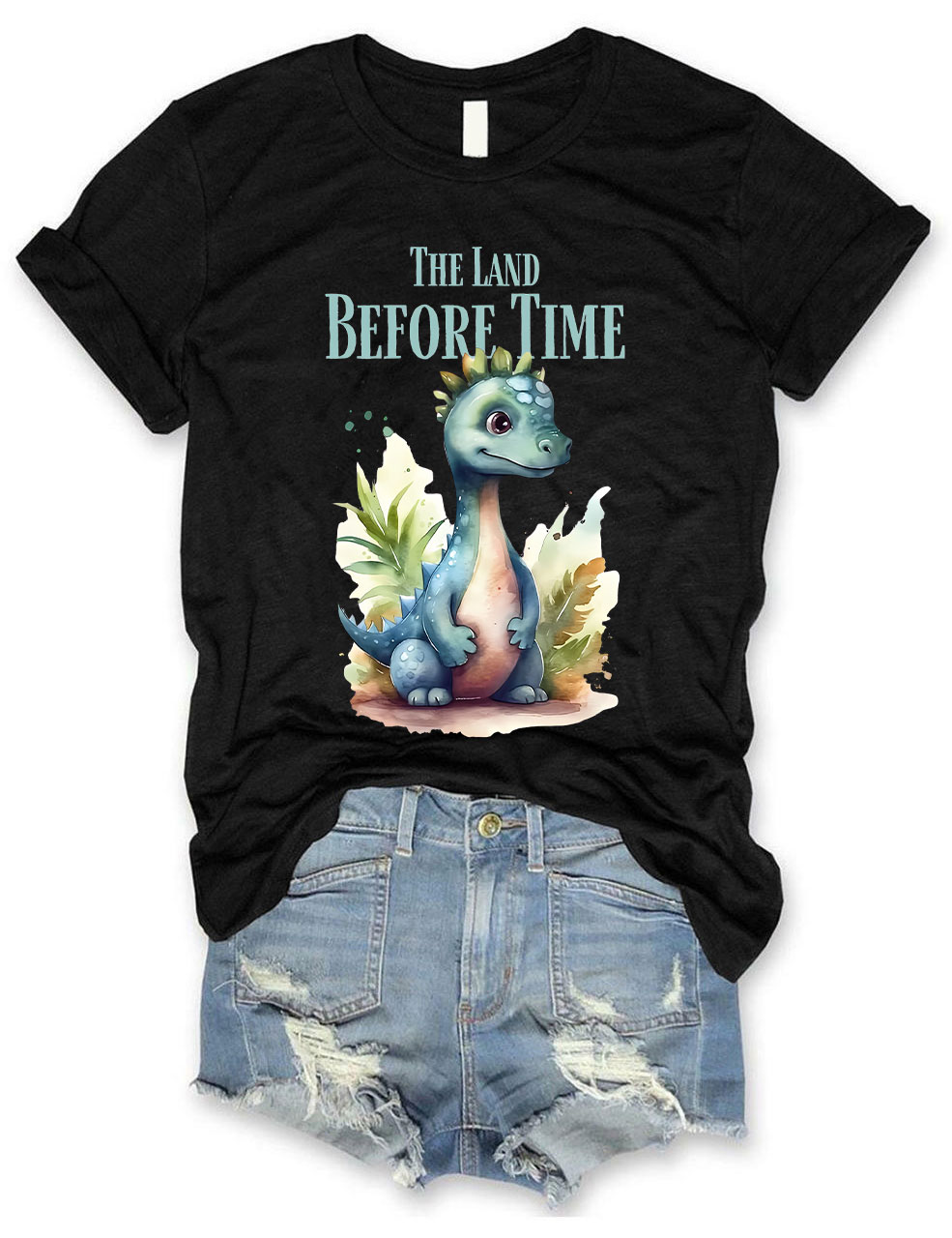 The Land Before Time Pastel Dinosaur Friends T-shirt