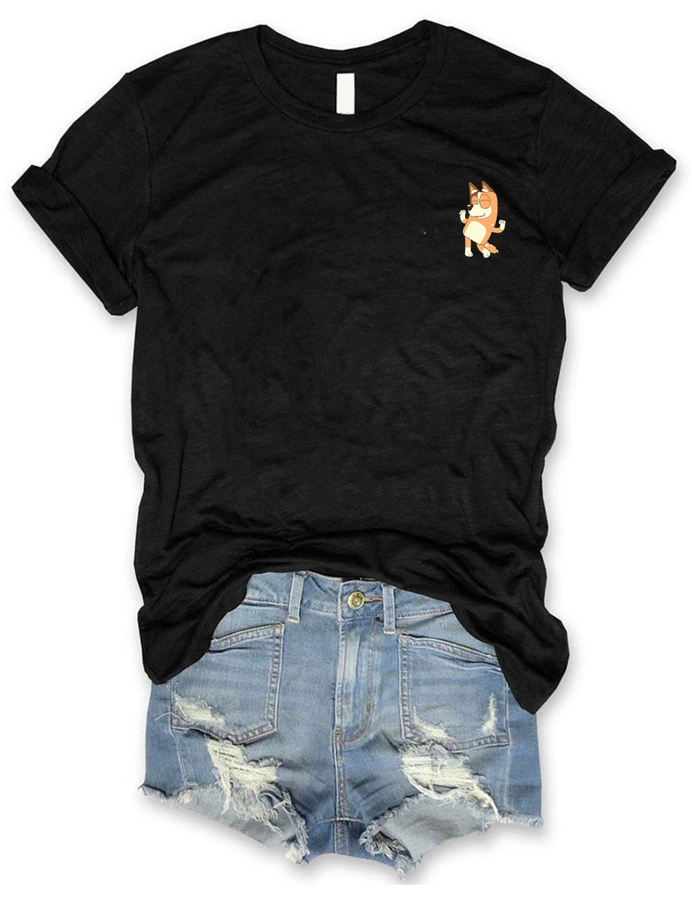 Blue Dog Cool Moms Club T-shirt