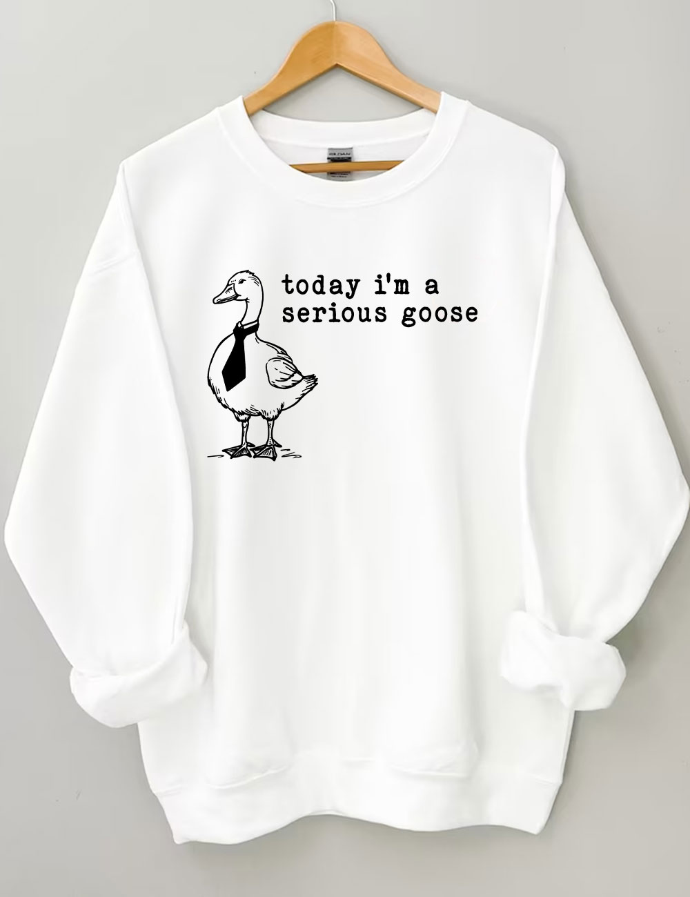 Today I'm a Serious Goose Sweatshirt
