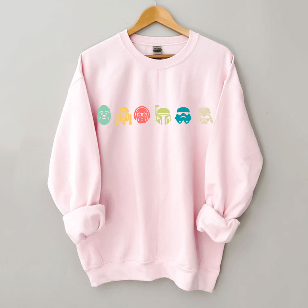 Star Wars Head Funny Sweatshirt