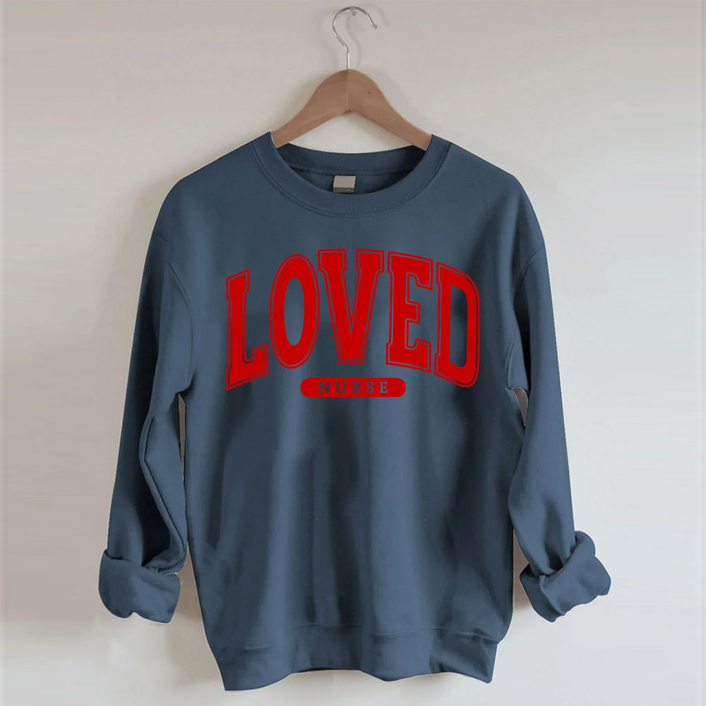 Custom Loved Sweatshirt