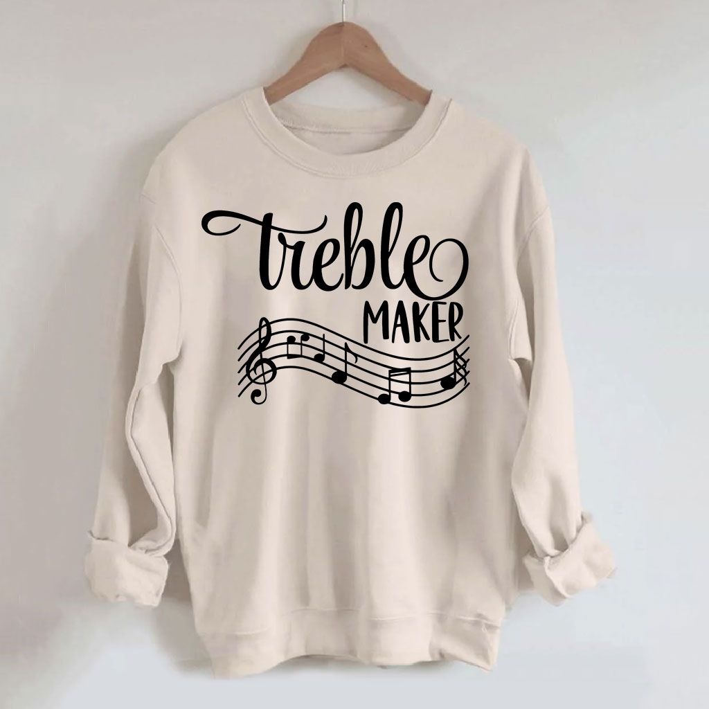 Treble Maker Piano Sweatshirt