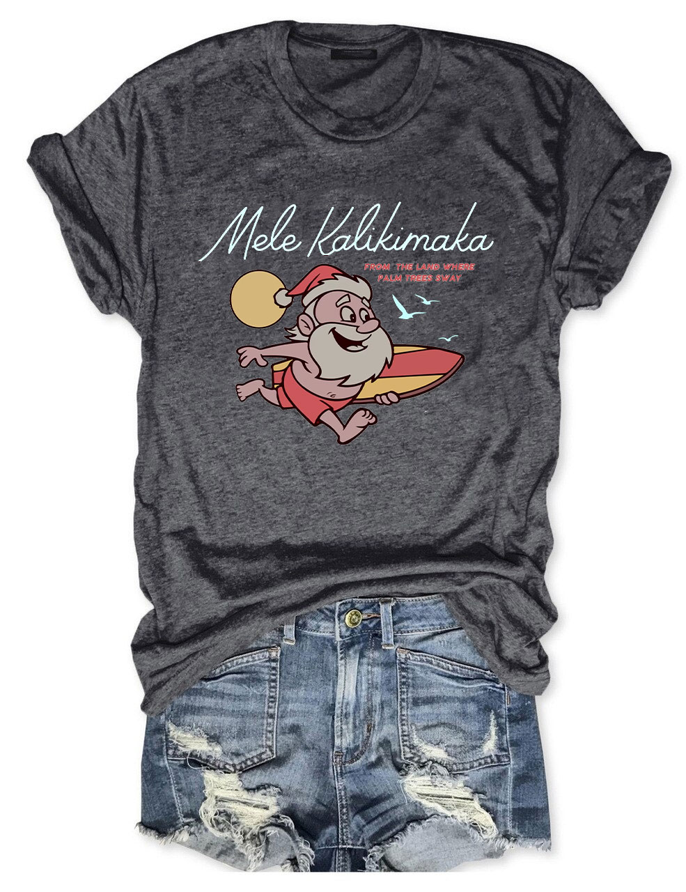 Mele Kalikimaka Hawaii Christmas T-Shirt